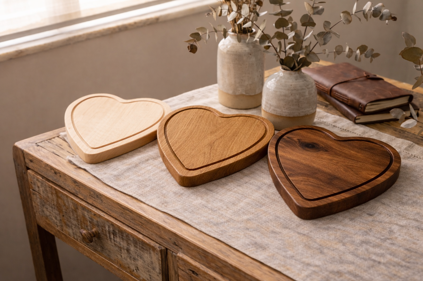 HEART Wooden Board