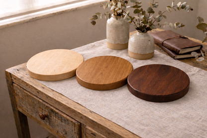ROUND Wooden Board