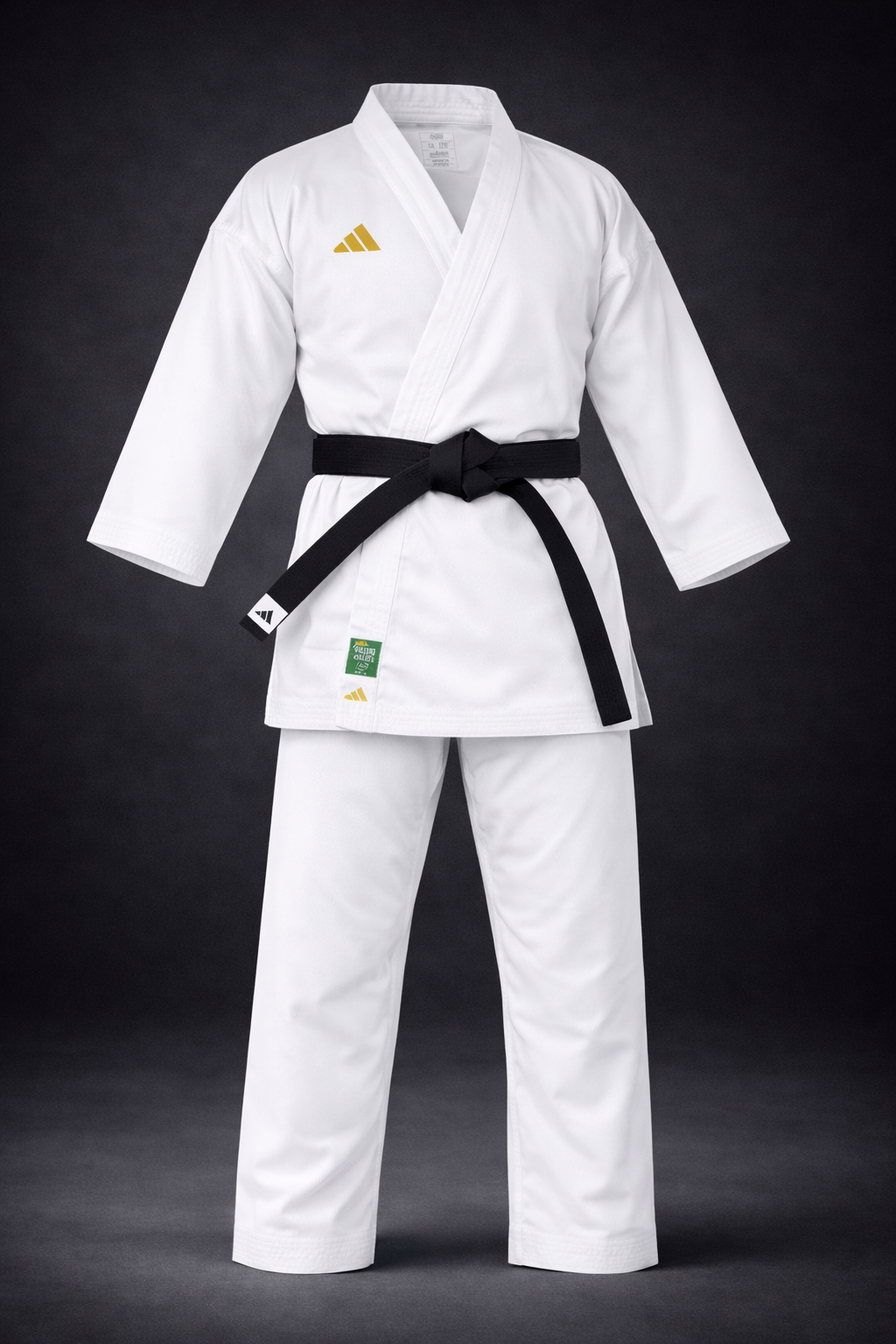 Adidas Medium Weight Gold Karate Gi – WKF Approved