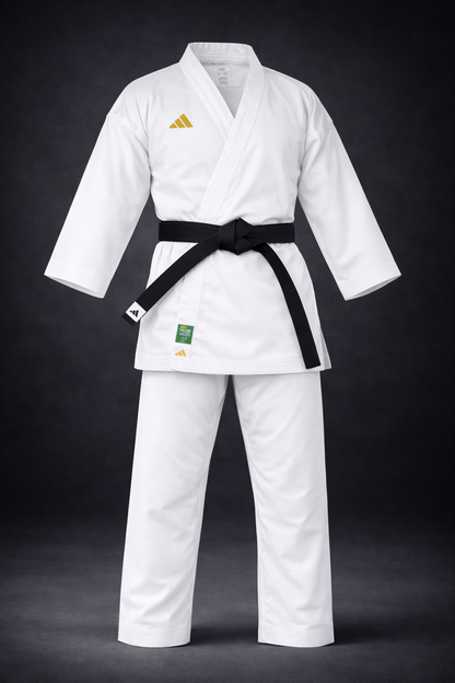 Adidas Medium Weight Gold Karate Gi – WKF Approved